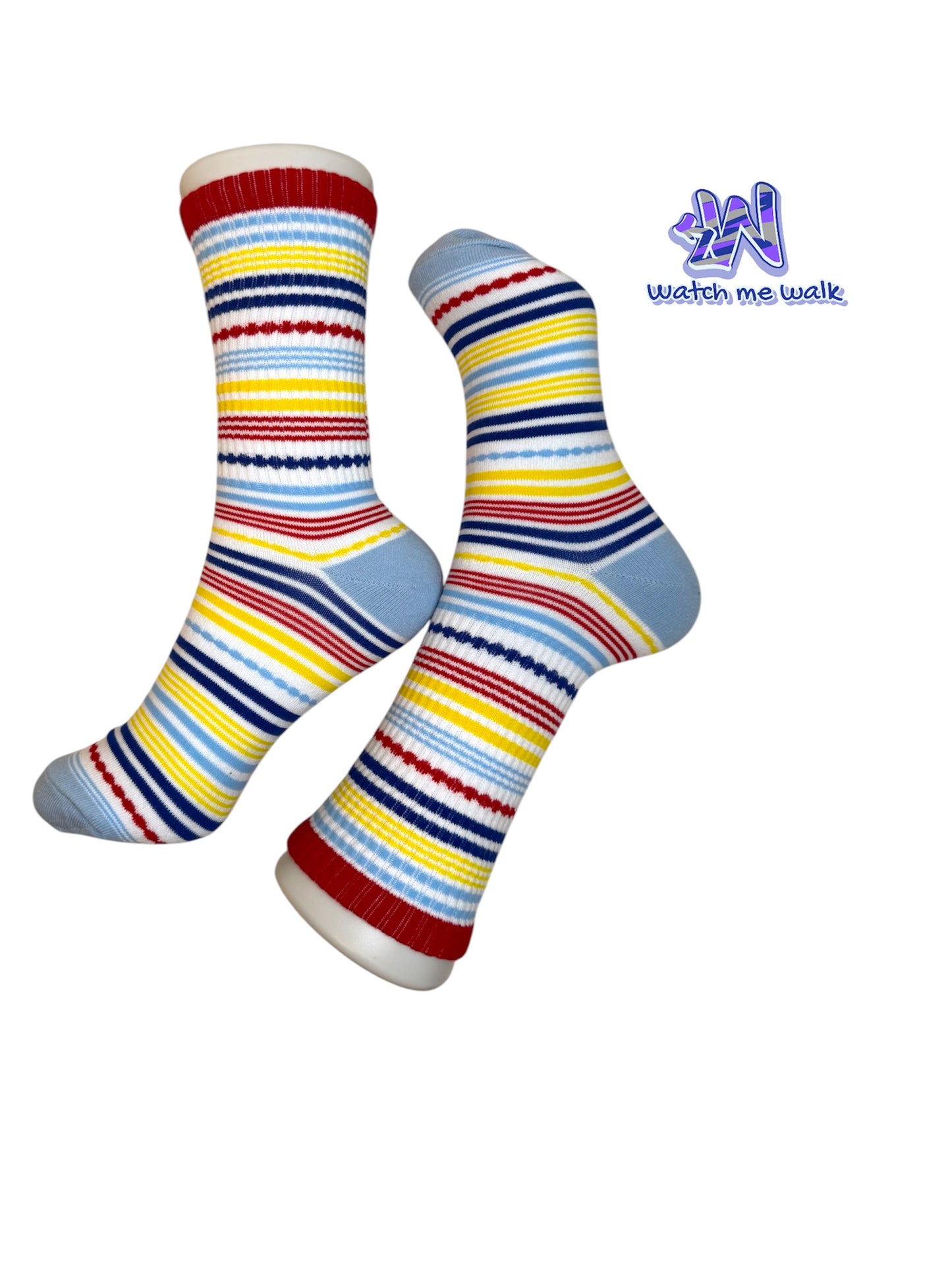 Autism Awareness Striped