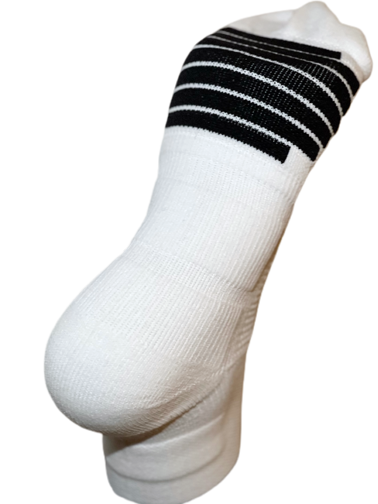 Purple/White Stripe Sock
