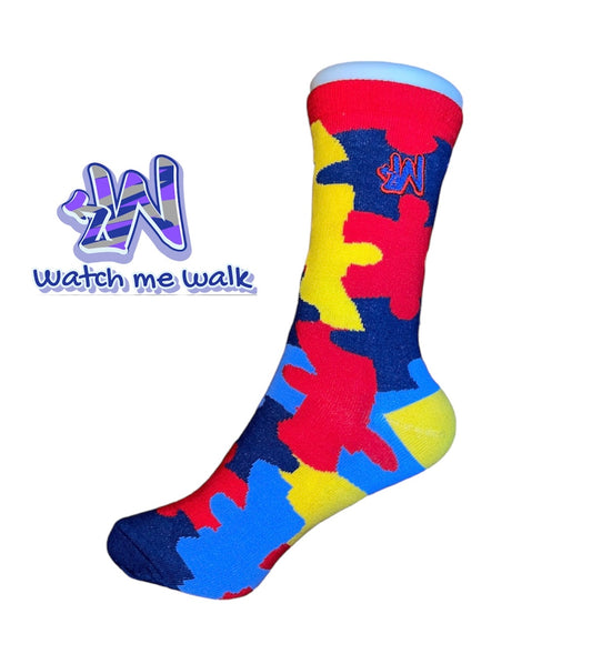 Autism Awareness Puzzle Socks (R)